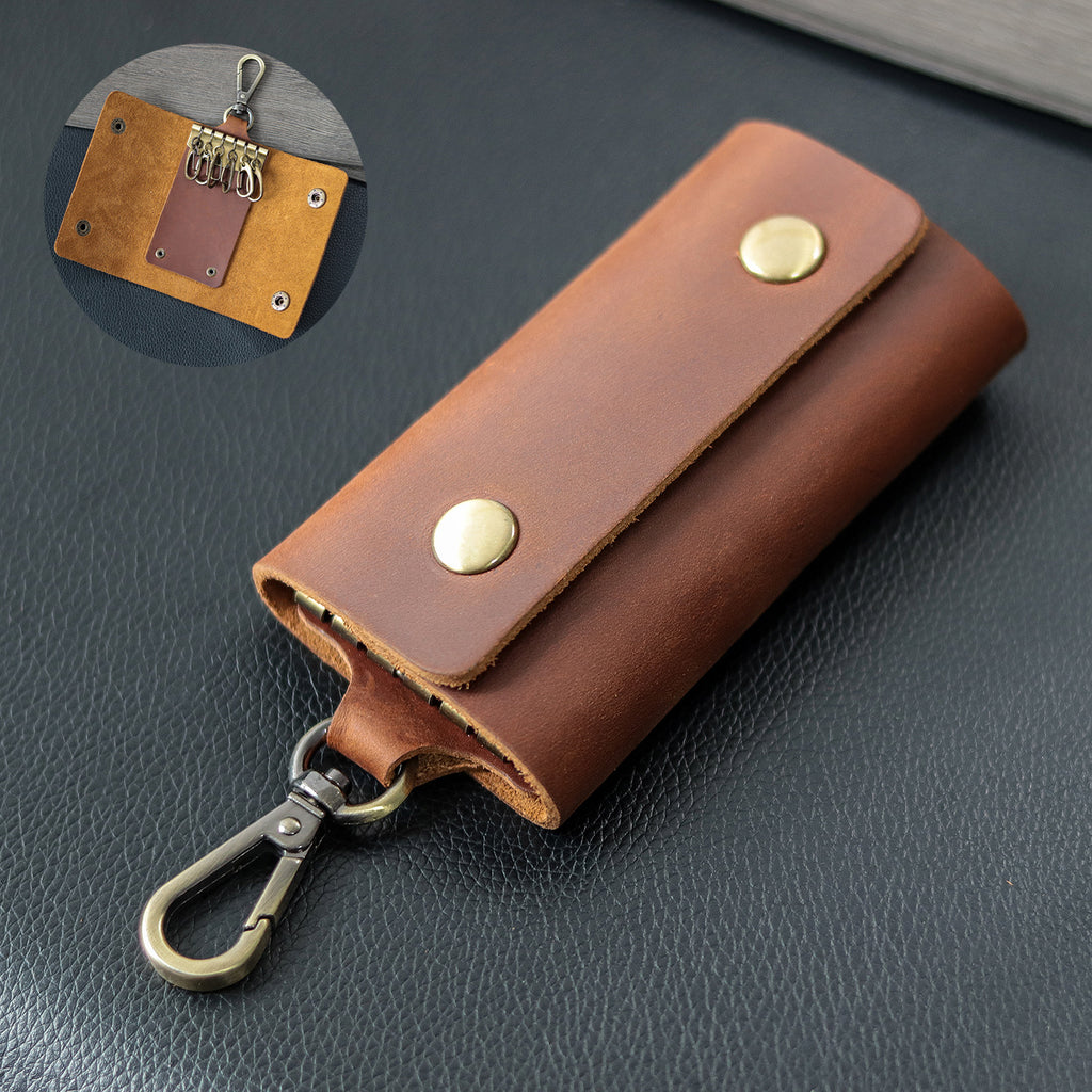 Wallet Leather Key Bag Multifunctional Keychain