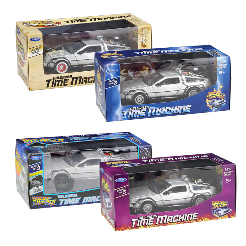 Simulation alloy car model