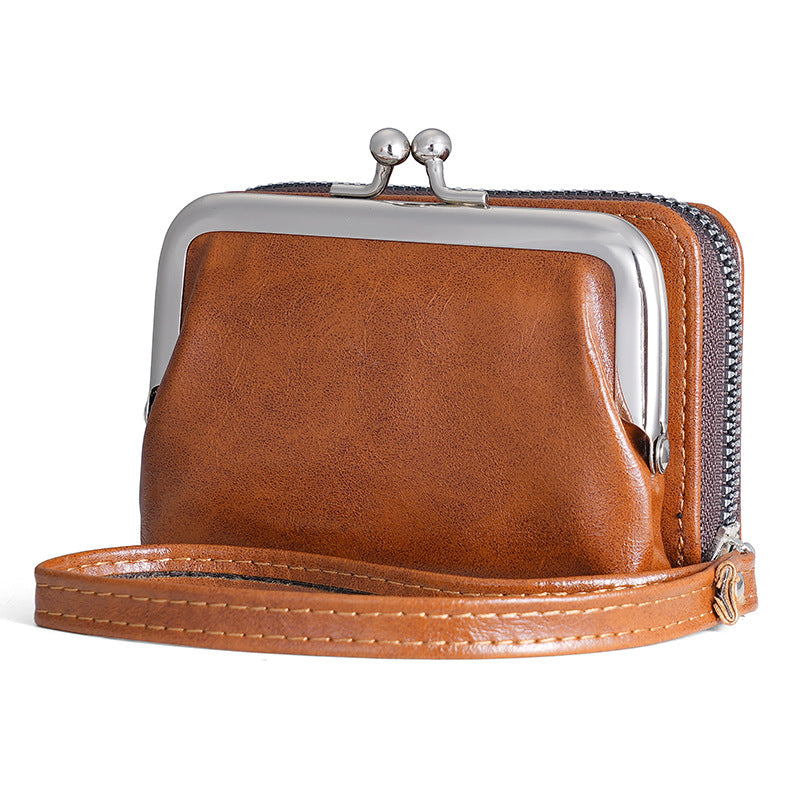 Ladies' Buckle Coin Purse 4-inch Clip