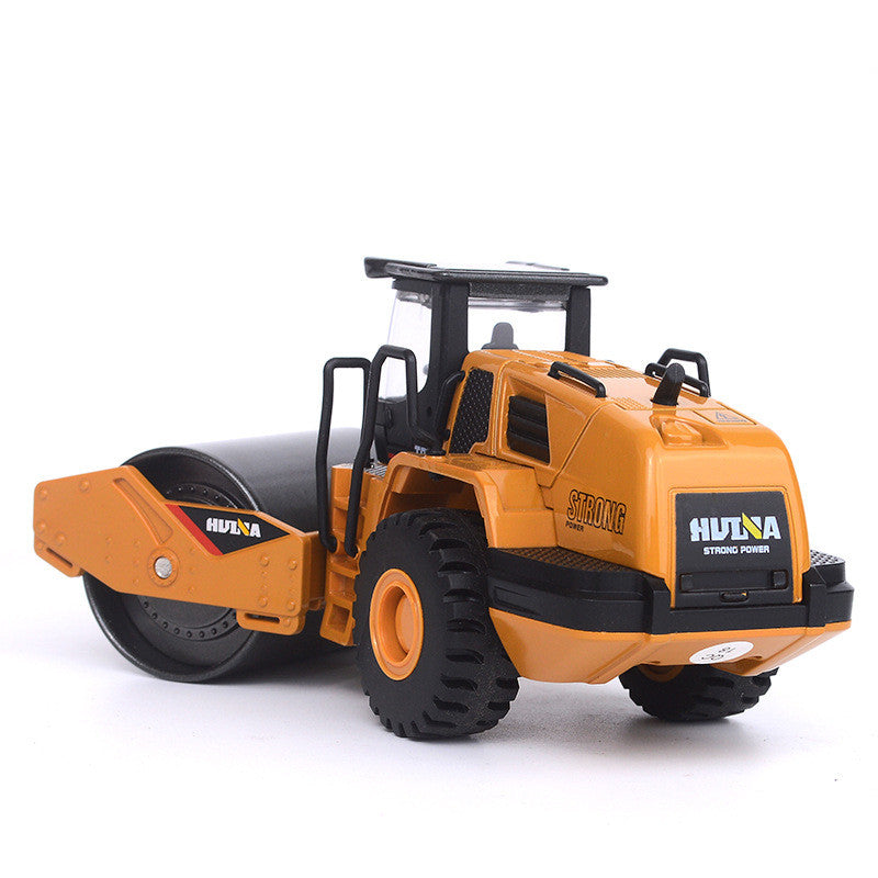 Large Alloy Road Roller Road Repair Car Model Decoration Boy Toy