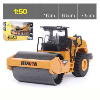 Large Alloy Road Roller Road Repair Car Model Decoration Boy Toy