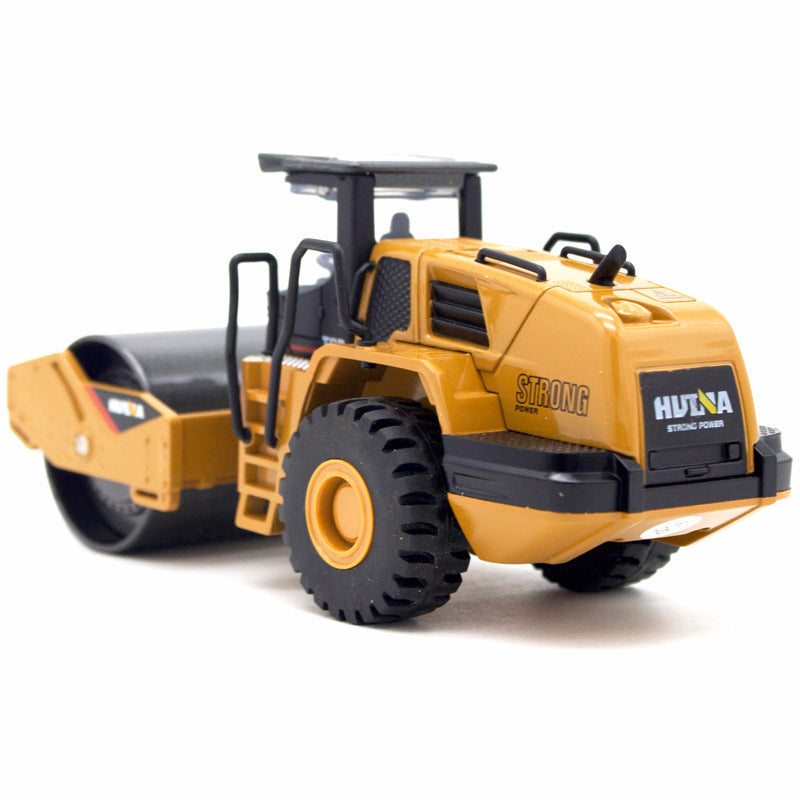Large Alloy Road Roller Road Repair Car Model Decoration Boy Toy