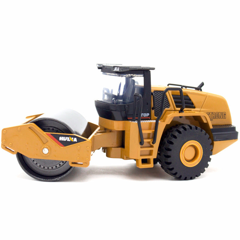 Large Alloy Road Roller Road Repair Car Model Decoration Boy Toy
