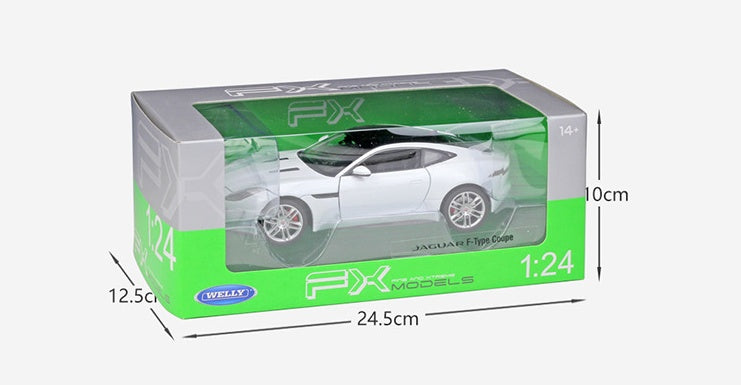 JAGUAR F-Type Coupe Simulation Alloy Car Model Adult