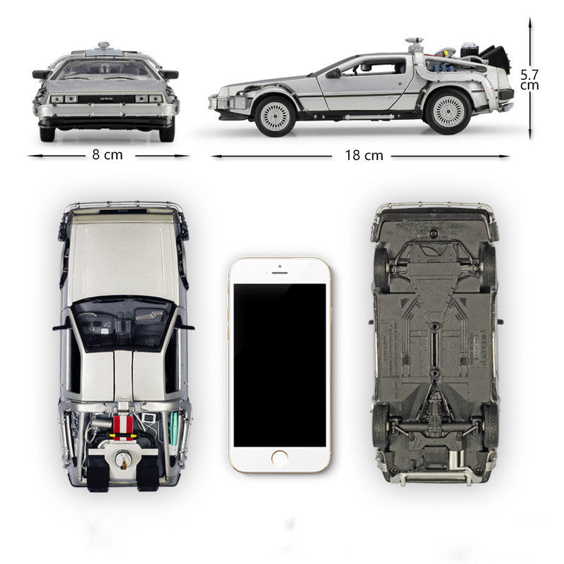 Simulation alloy car model