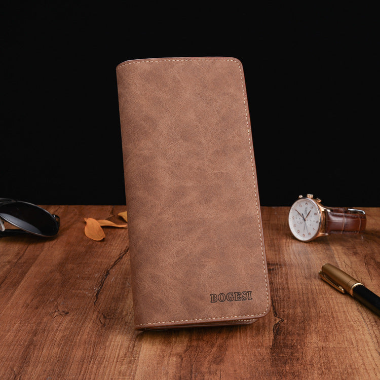 Men's Thin Wallet Long Card Holder