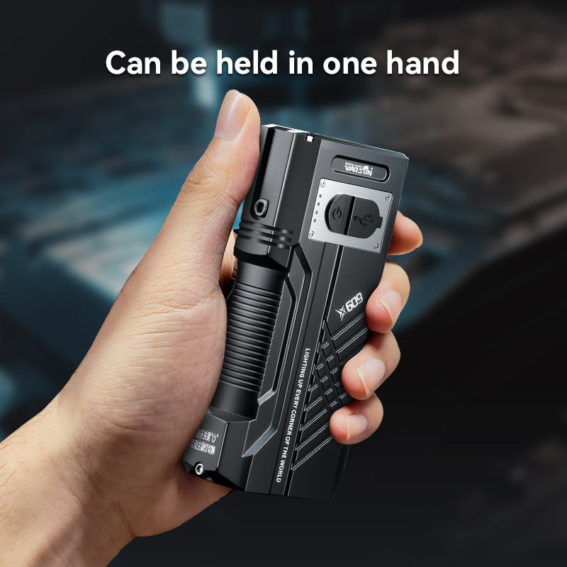 Warsun X609 Power Torch Rechargeable Portable Flashlight