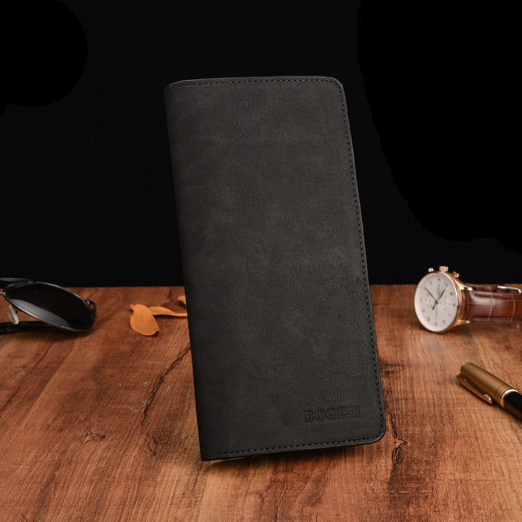 Men's Thin Wallet Long Card Holder