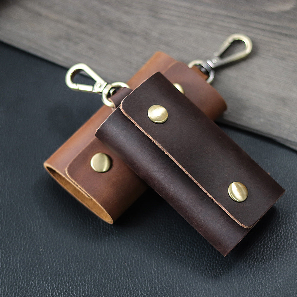 Wallet Leather Key Bag Multifunctional Keychain