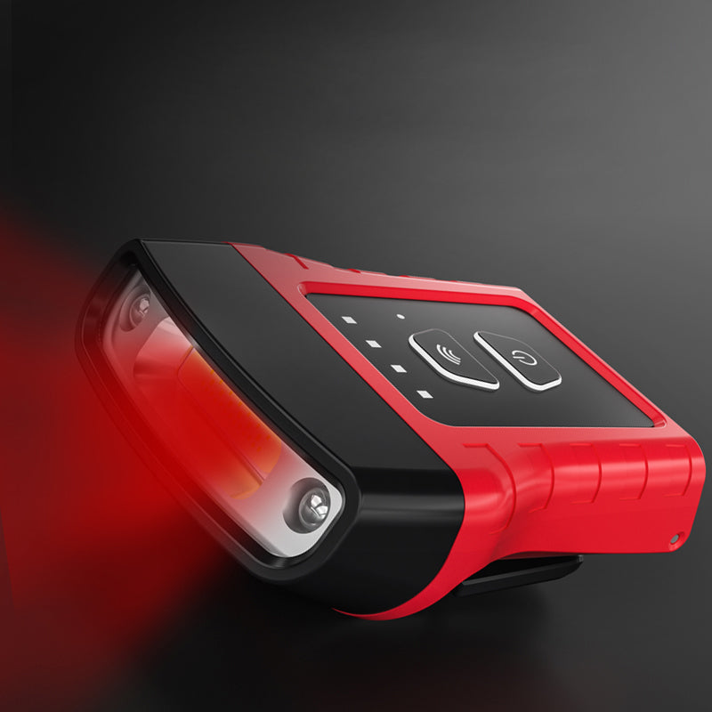 2 In 1 LED Headlight COB Cap Light 5 Modes Super Bright  Flashlight Camping Waterproof Forehead Torch