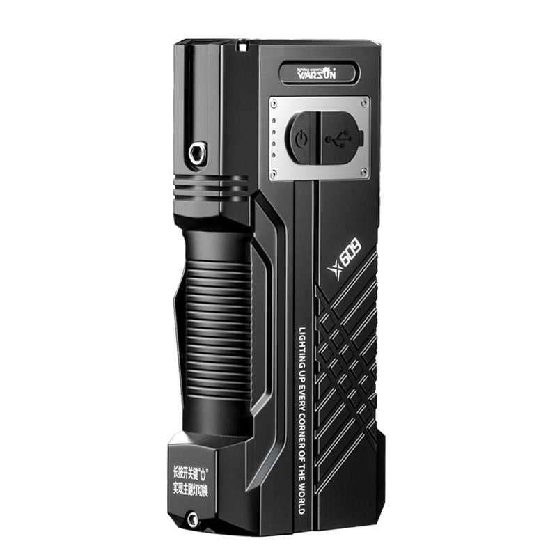 Warsun X609 Power Torch Rechargeable Portable Flashlight